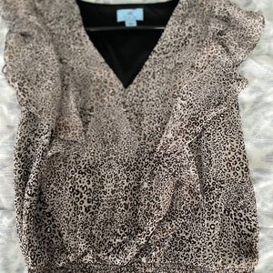 Women's animal print Top